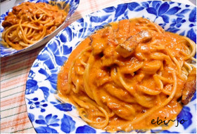 絶品♪トマトクリームパスタ