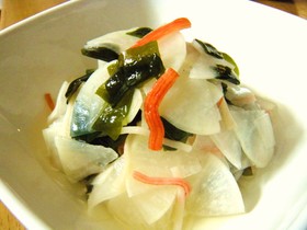 大根de酢の物☆