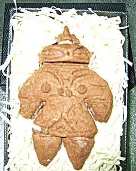 遮光器土偶クッキー(立体)