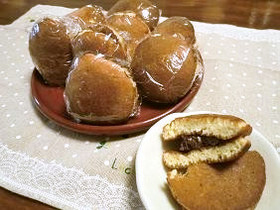 ✿亀十風✿ふわふわどら焼き
