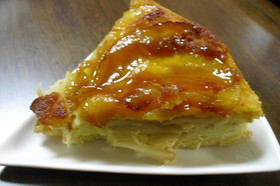 キャラメルりんごケーキ
