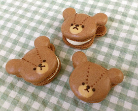 プレゼントにも かわいいキャラマカロンの作り方レシピまとめ Naver まとめ