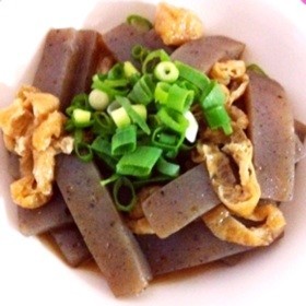 簡単節約!こんにゃくと油揚げのきんぴら☆