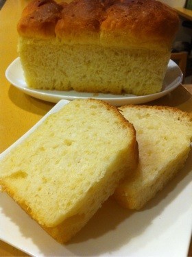 ふわっ♡HBで柔らか薄力粉de豆乳パン♬