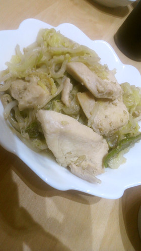 鶏むね肉のプルコギ風野菜炒め