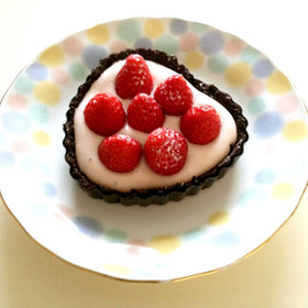 ♡いちごでチョコタルト♡
