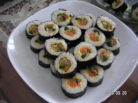 韓国海苔巻き(キンパ)