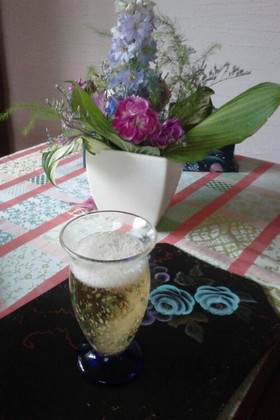 りんご酢サイダー