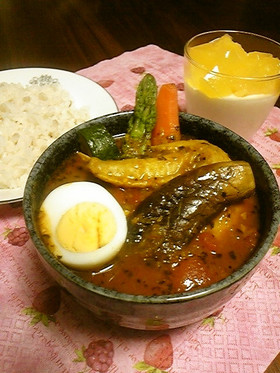 チキンのトマトスープカレー