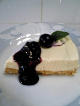 簡単♪レアチーズケーキ