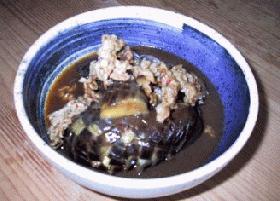 圧力鍋で作る茄子の煮物♪