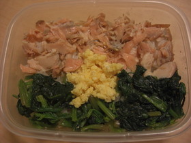 ブルキナファソ丼 ~世界の国旗弁当②~