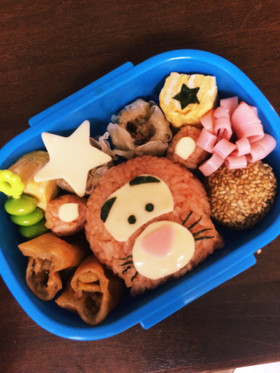 ディズニーつむつむ ティガー キャラ弁 Disney 食べるのが勿体ない クックパッドのディズニーキャラレシピまとめ レシピ集 Naver まとめ