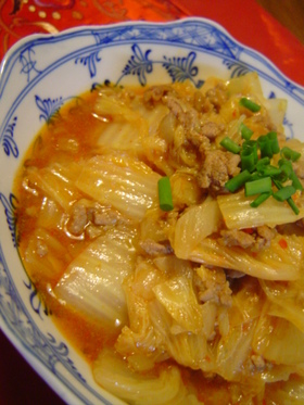 ピリ辛 麻婆白菜