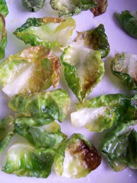 Brussels sproutsチップス