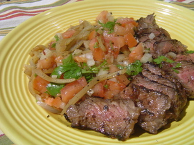 メキシカン牛肉料理の定番!カルネアサダ!