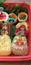 キャラ弁 プリンセス弁当ラミネート加工の料理レシピ モバれぴ 料理レシピや作り方を検索