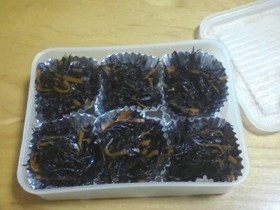 冷凍保存deお弁当も楽チン♪ひじきの煮物