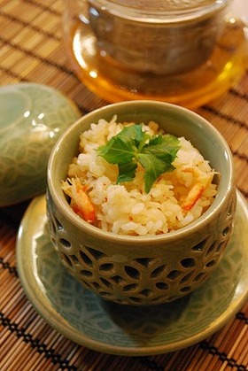 簡単!蟹缶de炊き込みご飯