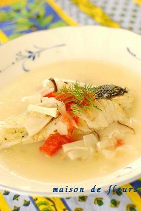 白身魚のクリーム煮