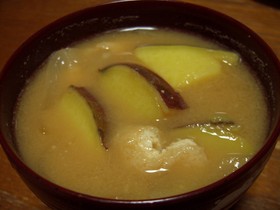 ✿さつまいものお味噌汁✿