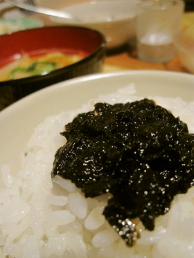 レンジで１分♫♬　味付け海苔&rarr;海苔佃煮