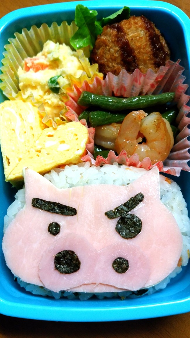 三週連続チビ弁当 Oninopantuの日常 クックパッドブログ