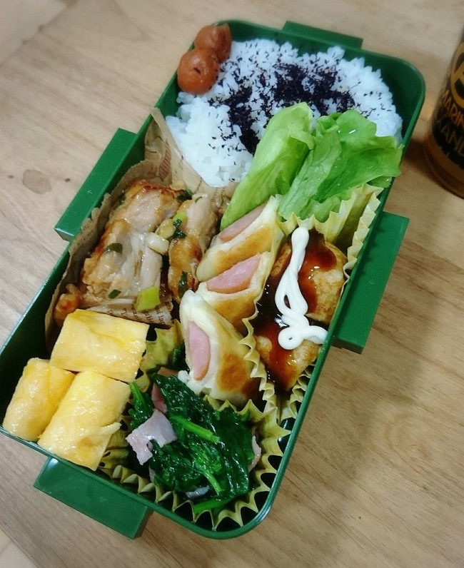 お弁当 長男 の話 面白いの巻 ありがとう の巻 ぷううさぎのお弁当日記時々お菓子 クックパッドブログ