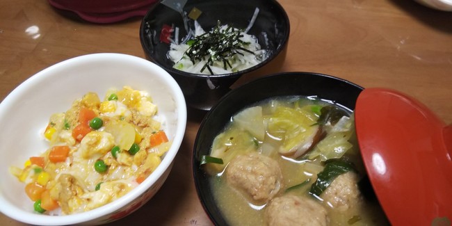 昨日のランチ 肉団子と大根葉の味噌汁 パン ケーキ 手芸生活 クックパッドブログ 昨日のランチ 肉団子と大根葉の味噌汁 パン ケーキ 手芸生活 クックパッドブログ