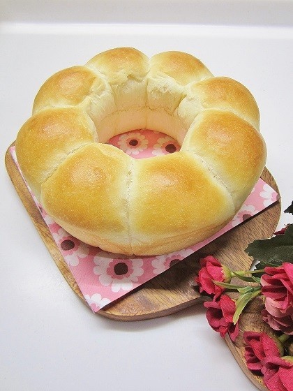 ミルクちぎりパン Shokenママのごはん日記 クックパッドブログ