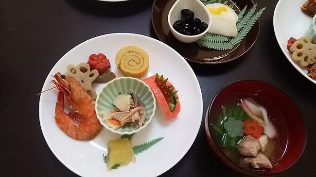 2019 おせちで朝ごはん 元旦と二日 , さみろーご飯