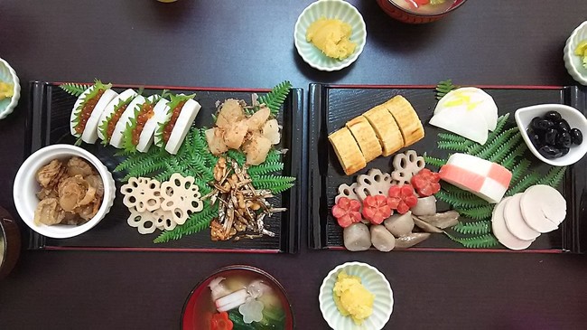2019 おせちで朝ごはん 元旦と二日 , さみろーご飯