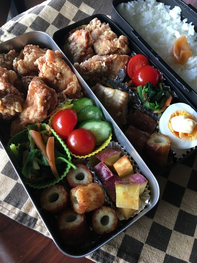 夫弁当 その108 親子弁当 糖尿夫弁当 クックパッドブログ