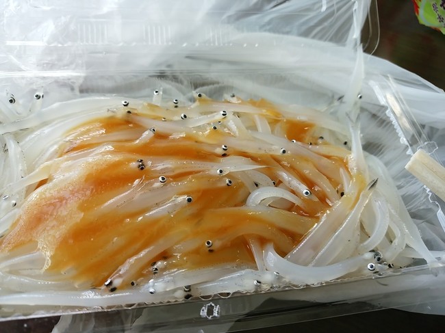 霞ヶ浦産シラウオの酢味噌あえ わかさぎ しらうお 茨城県 霞ヶ浦から クックパッドブログ