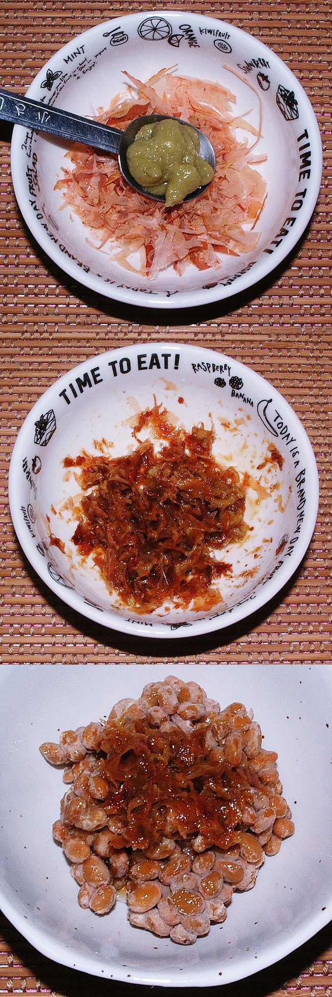 チューブわさびでわさび飯 山わさびと鰹醤油の納豆ご飯 本日の阿羅餃子 アレキシ家のキッチン 一理に達すれば万法に通ず クックパッドブログ チューブわさびでわさび飯 山わさびと鰹醤油の納豆ご飯 本日の阿羅餃子 アレキシ家のキッチン 一理に達すれば万法に通ず クックパッドブログ