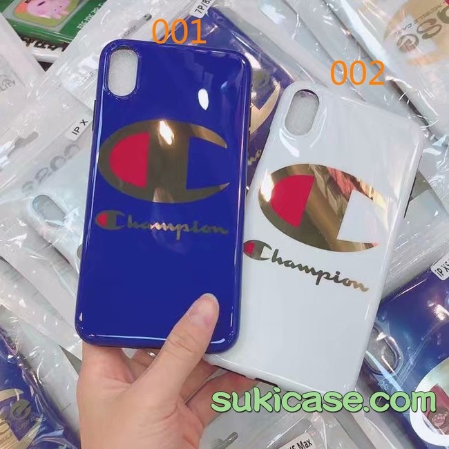 チャンピオンパロディーiphoneスマホケース カジュアルファッションチェック ブランド風iphone スマホケース クックパッドブログ