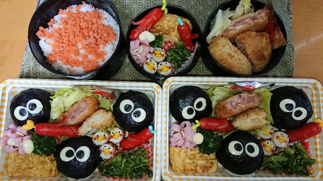 久しぶりのキャラ弁 ハーモニーフォレストごはん日記 クックパッドブログ