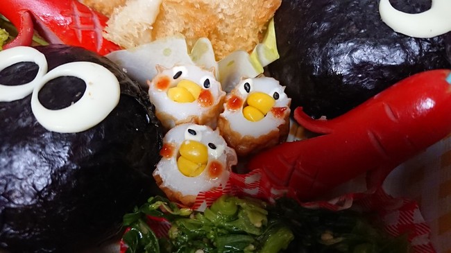 久しぶりのキャラ弁 ハーモニーフォレストごはん日記 クックパッドブログ