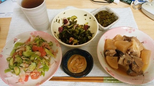 5 12 夕食 ヘルシーメニュー 卒 単身赴任の自炊 外食記録 クックパッドブログ