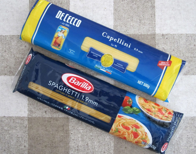 乾燥パスタ スパゲッティ の選び方 クックｇｏｎｂａｏの料理メモ クックパッドブログ