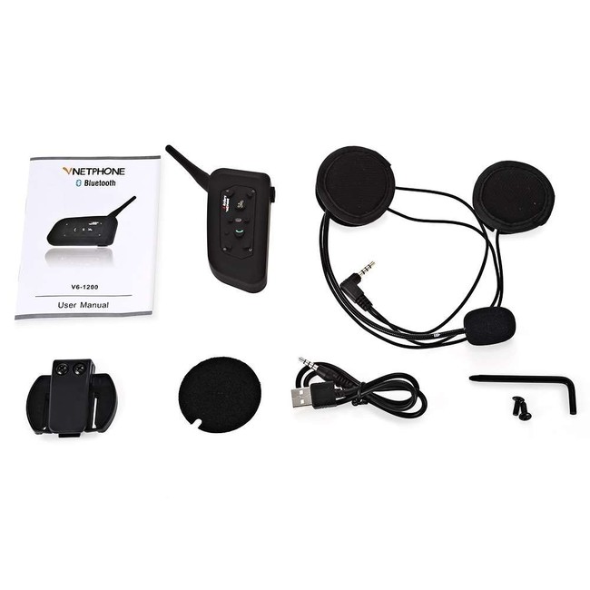 bluetooth intercom earpiece
