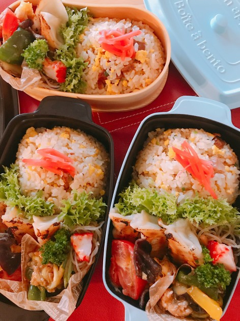 チャーハン弁当 笑顔溢れる食卓 クックパッドブログ チャーハン弁当 笑顔溢れる食卓 クックパッドブログ
