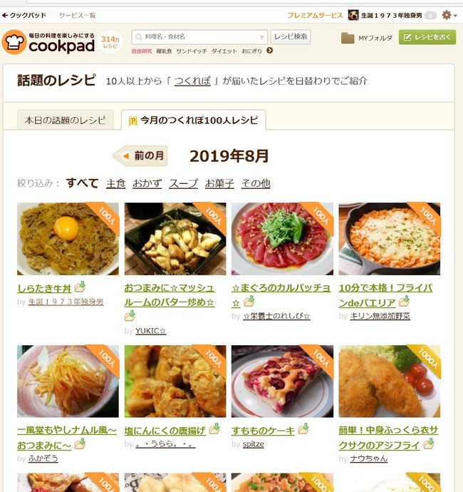 しらたき牛丼 100人れぽ感謝です 独おブログ クックパッドブログ