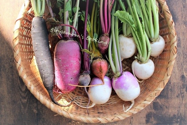 彩食健美かぶ 大根 ビーツ パクチー 充実ごはん Gingamom S Cooking 見る 思う 料理する クックパッドブログ