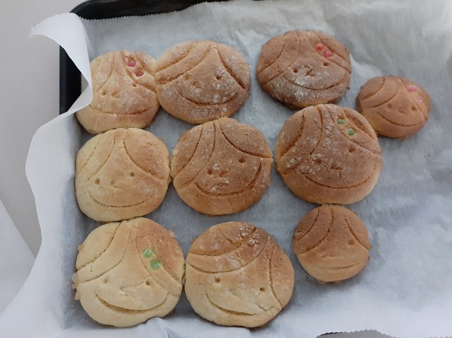 お顔 クッキー 小手毬 のルンルン トキメキ生活 クックパッドブログ