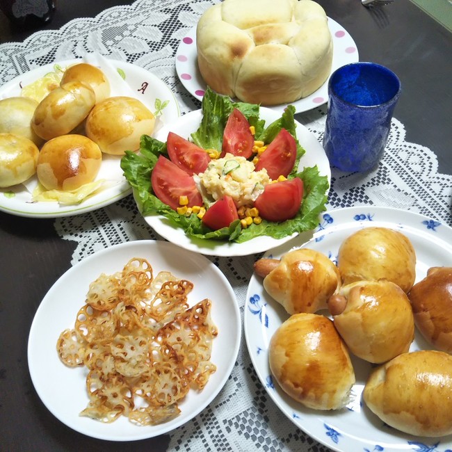 手作りパン 夕食 Sumi Sumiのご飯日記 クックパッドブログ