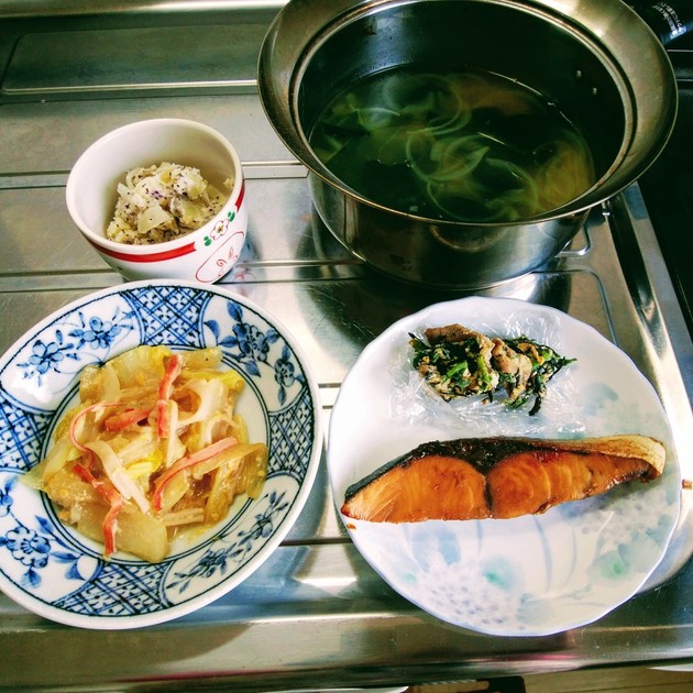 寮ご飯。ぶりの照り焼き - 母として、寮母として、食の楽しさ ...