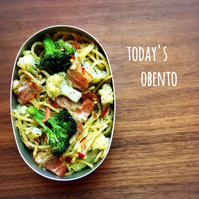 ジェノベーゼパスタ弁当 Mikana S Kitchen