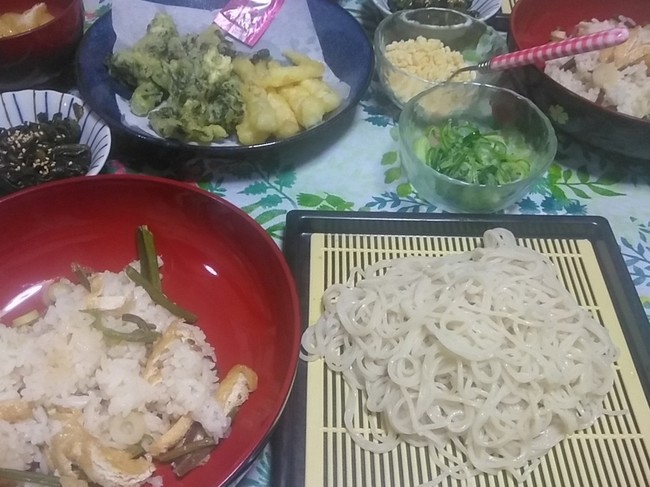 菜の花 姫竹の天ザル 山菜ごはん た ちんの 週刊クックボンバー クックパッドブログ