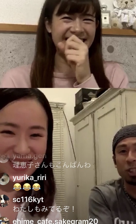 吉田奈央アナウンサーとのインスタライブ無事終了 山瀬理恵子のアス飯 日記 クックパッドブログ